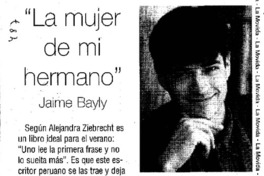 "La Mujer de mi hermano".