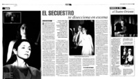 El Secuestro se disecciona en escena