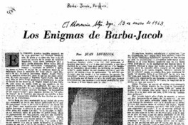 Los Enigmas de Barba-Jacob