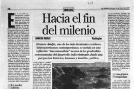 Hacia el fin del milenio.