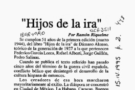 "Hijos de la ira"