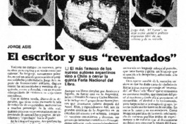 El Escritor y sus "reventados"
