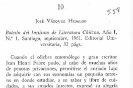 Boletín del Instituto de Literatura Chilena