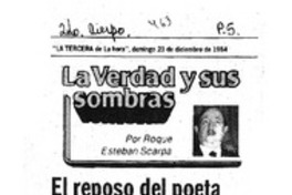 El Reposo del poeta
