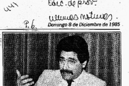 Escritor argentino explica su revolución personal $h[artículo]