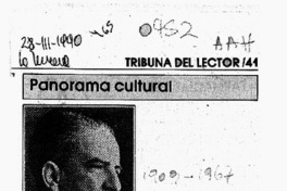 El Mundo es ancho y ajeno.