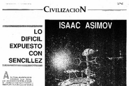 Lo Difícil expuesto con sencilez