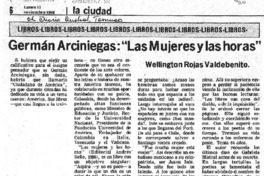 Las mujeres y las horas"