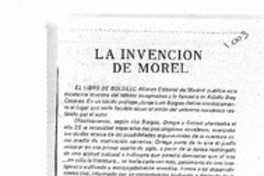 La invención de Morel