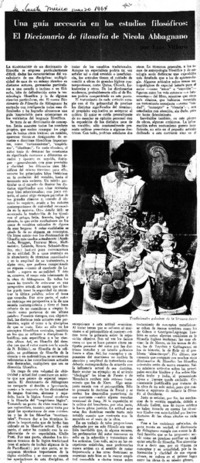 Una Guía necesaria en los estudios filosóficos: el diccionario de filosofía de Nicola Abbagnano