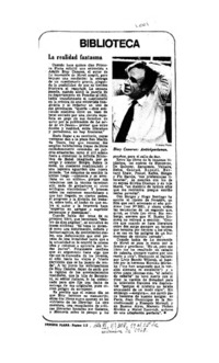 La Realidad fantasma.