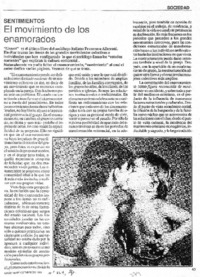 El Movimiento de los enamorados.