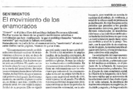 El Movimiento de los enamorados.