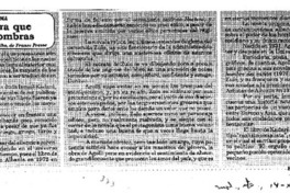 Una Literatura que sale de las sombras