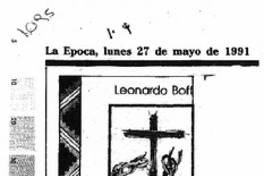 En Chile nueva obra de Leonardo Boff.