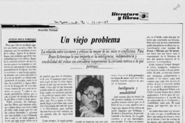 Un viejo problema