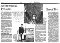 Antimemorias peruanas