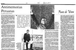 Antimemorias peruanas