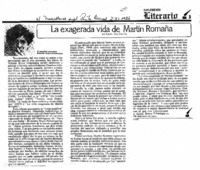 La exagerada vida de Martín Romaña