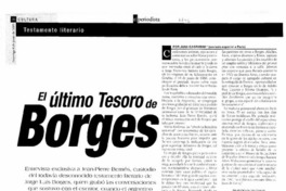 El último tesoro de Borges