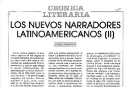 Los nuevos narradores latinoamericanos (II)