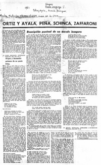 Ortiz y Ayala, Peña, Schinca, Zaffaroni