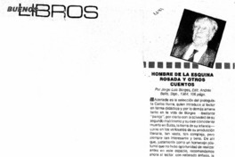 Hombre de la esquina rosada y otros cuentos.