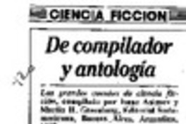 De compilador y antología