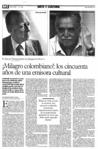 Milagro colombiano!: los cincuenta años de una emisora cultural