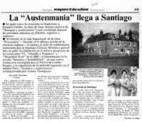 La "Austenmanía" llega a santiago