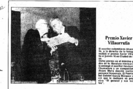 Premio Xavier Villaurrutia.