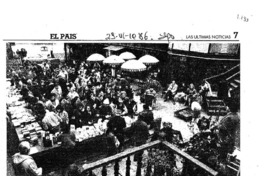 Escritores recordaron a Borges en la plaza del mulato Gil de Castro.