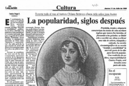 La Popularidad, siglos después