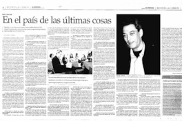 En el pais de las últimas cosas