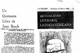 Un quemante libro de Juan Bosch