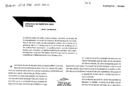 Creia que mi padre era Dios