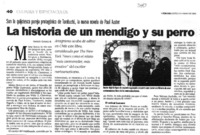 La Historia de un mendigo y su perro