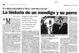 La Historia de un mendigo y su perro