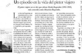 Un episodio en la vida del pintor viajero