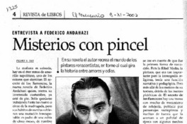 Misterios con pincel