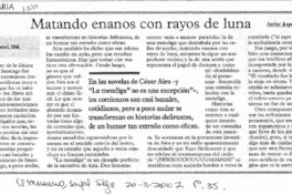 Matando enanos con rayos de luna