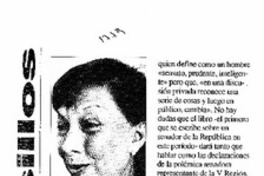 La Dama de lila y negro.