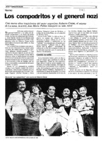 Compadritos y el general nazi