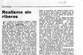 Realismo sin riberas