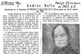 Andrés Bello.