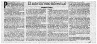 El Autoritarismo intelectual