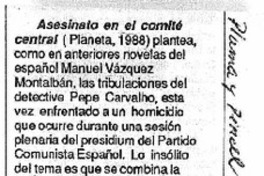 Asesinato en el comité.