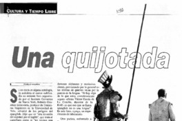 Una quijotada