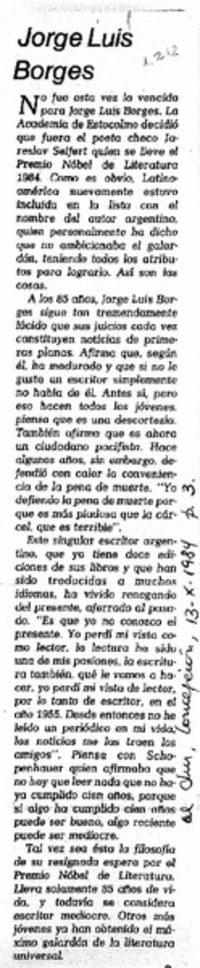Jorge Luis Borges