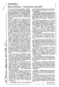 Marco Denevi, "Ceremonia secreta"